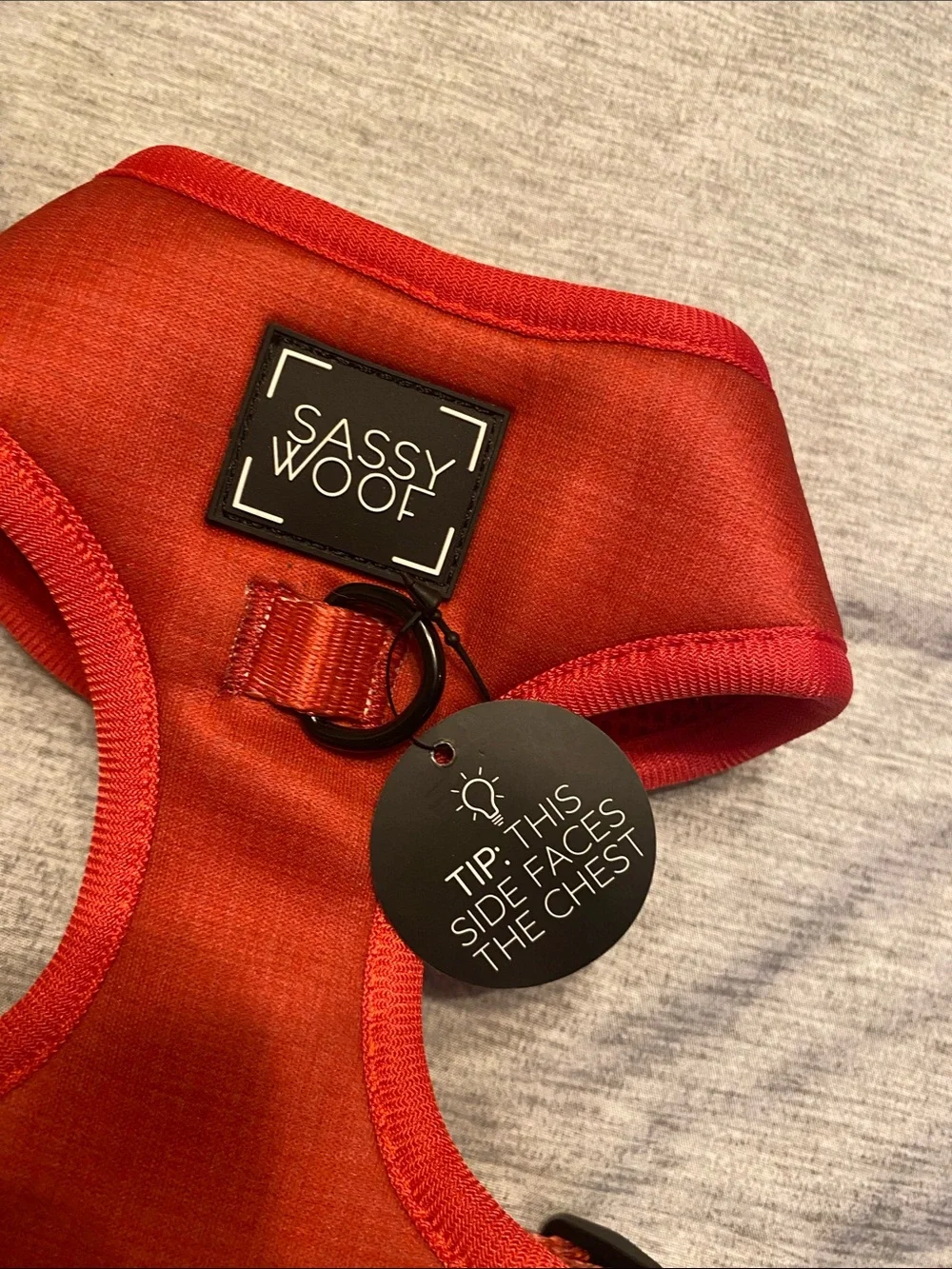 Sassy Woof Dark Pink Dog Harness Sz XS NEW